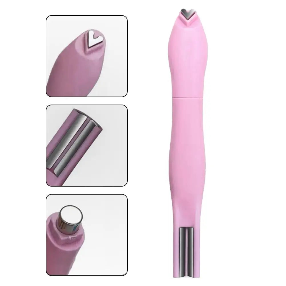 Rotating Cat Eye Nail Magnet – Wide Beam Glass Bead Effect Tool Nail Art Magnet Axl Heart Style