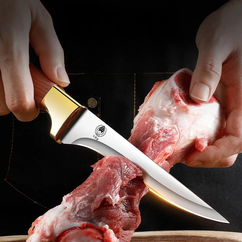 Stainless Steel Boning Knife Set – Butcher Knife 1/2/3 Pcs Boning Knife Set Axl