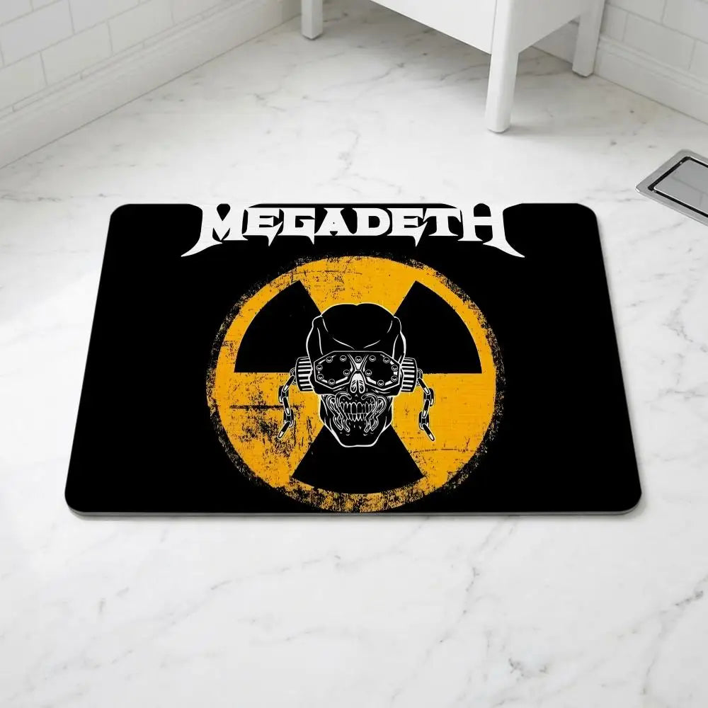 Megadeth Diatomite Bath Mat – Quick Dry Non-Slip Floor Mat Diatomite Bath Mat Axl