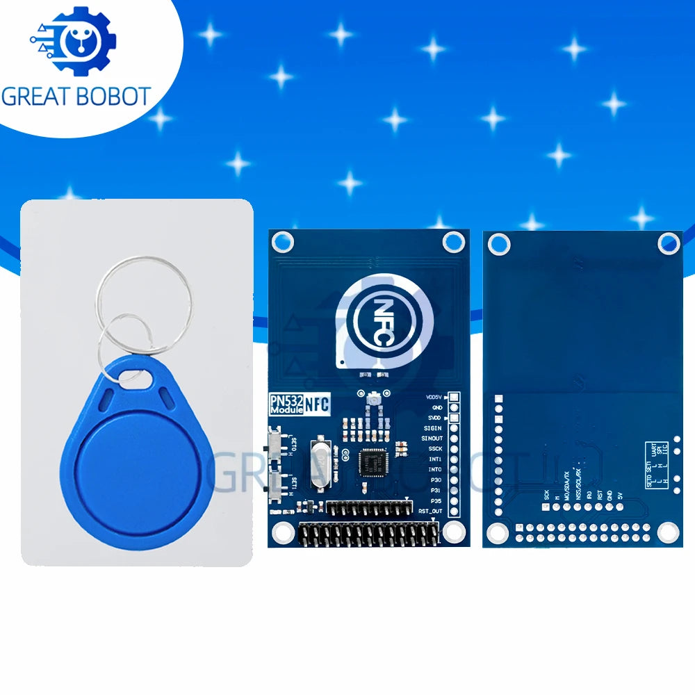 PN532 NFC Module 13.56 MHz Reader/Writer – Arduino & Pi NFC Reader Module Axl 1PC