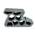 Heavy Duty Non-Slip Door & Window Stopper Wedge | ABS Door Window Stopper Axl Gray
