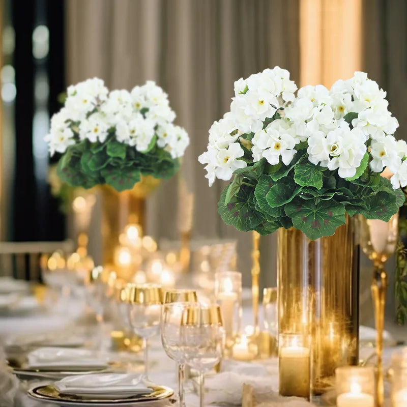 Silk Begonia Artificial Flowers – Wedding, Home & Party Decor Artificial Silk Flowers Axl