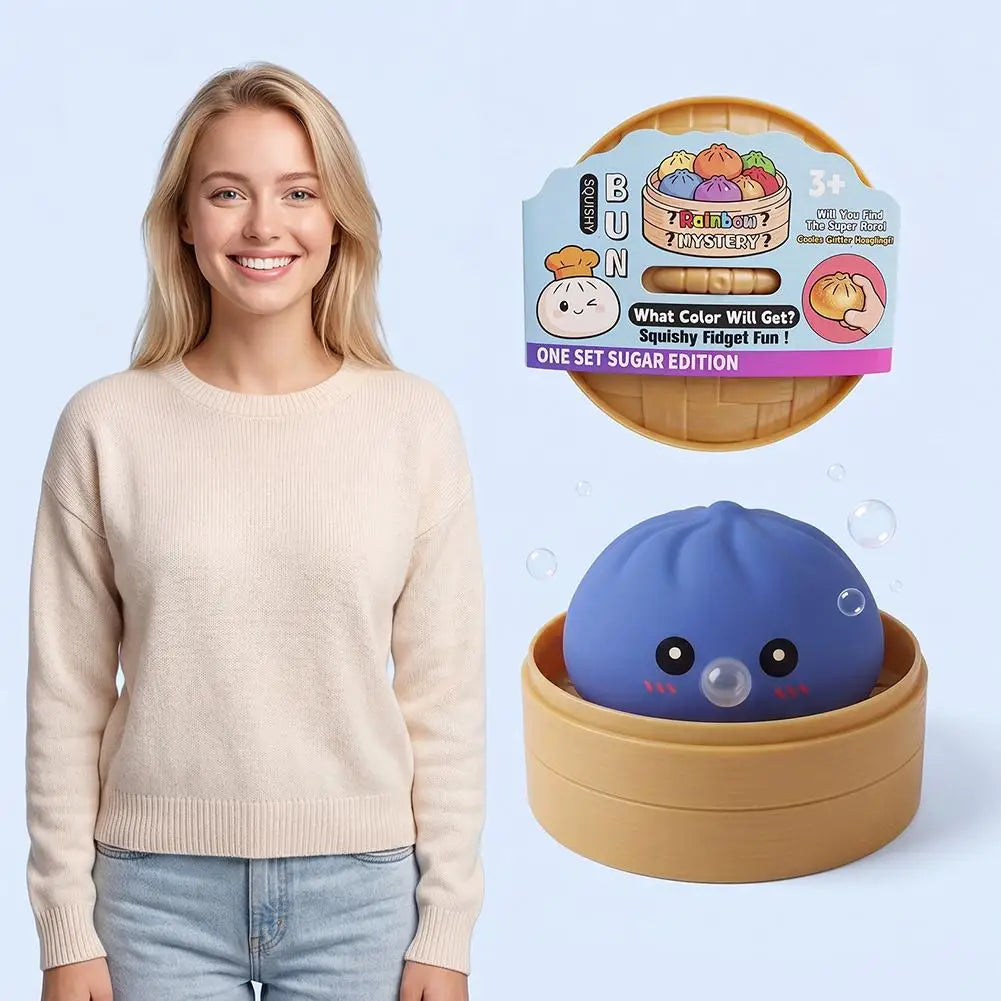 Squishy Dumpling Fidget Toy – Slow Rising Bubble Sensory Ball Squishy Fidget Toy Axl