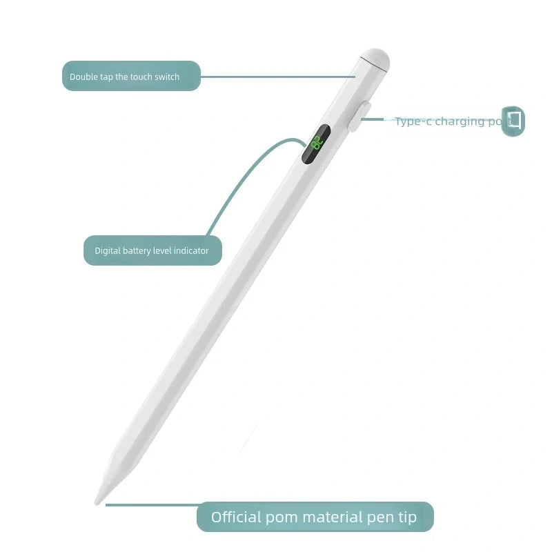 Universal Active Stylus Pen with Battery Display – iOS & Android Active Stylus Pen Axl