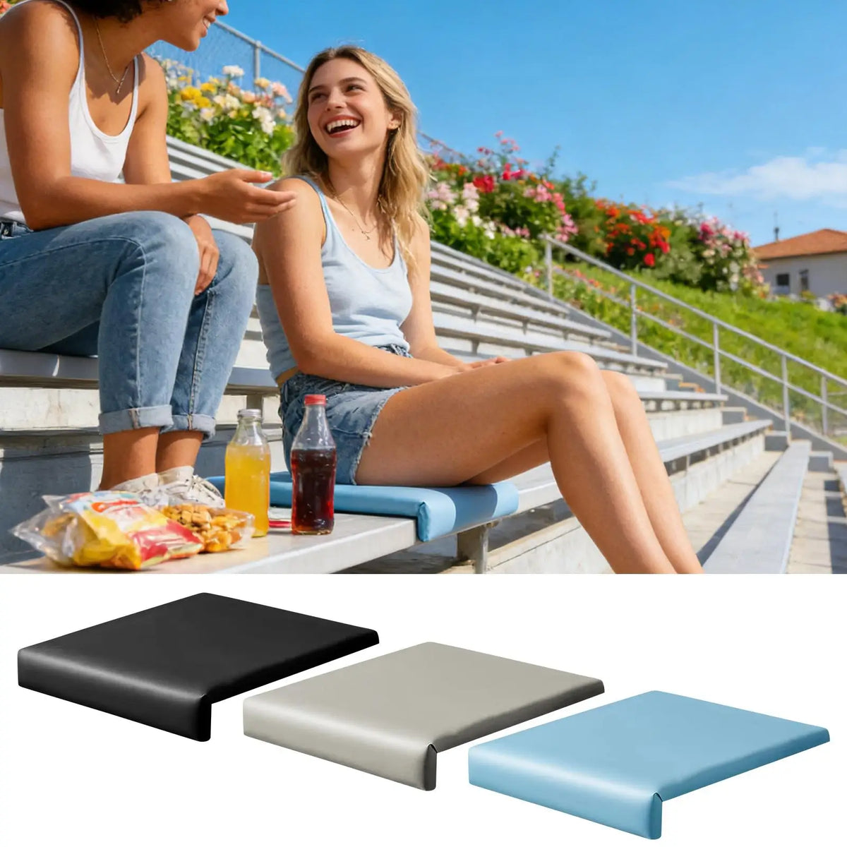 Portable Sponge Seat Cushion – Pool, Beach & Outdoor Patio Outdoor Seat Cushion Axl