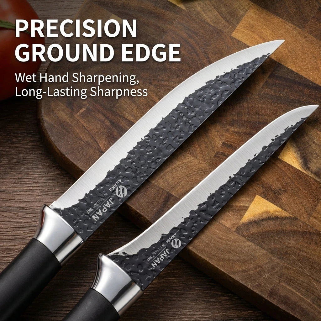 Stainless Steel Boning Knife – Sharp Meat & Slicing Knife Boning Knife Axl