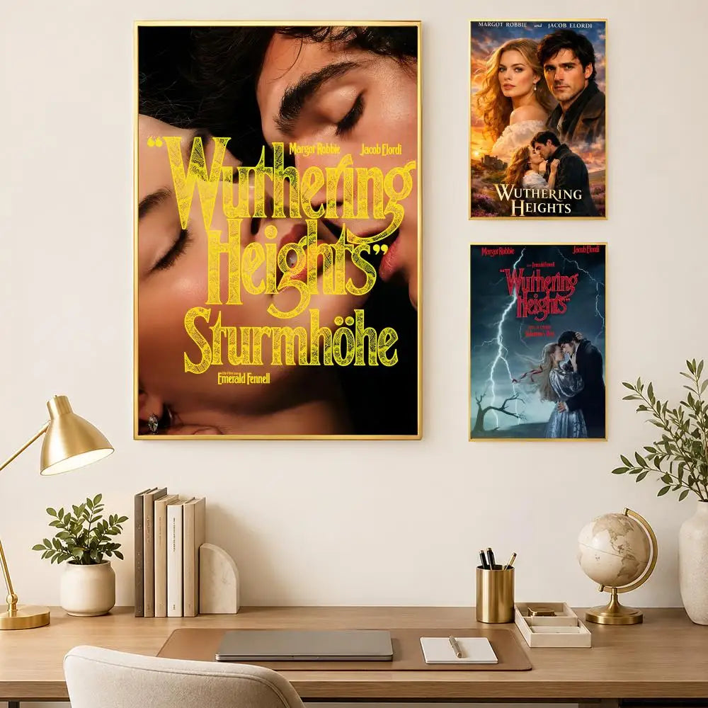 Wuthering Heights Wall Poster – Self-Stick HD PVC Wall Art Wall Art Poster Axl