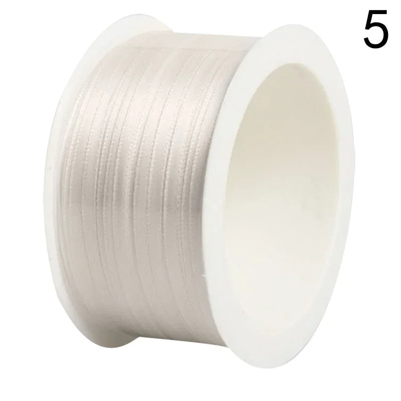 50M Double-Sided Satin Ribbon Roll – Wedding, Gift & DIY Craft Satin Craft Ribbon Axl 5