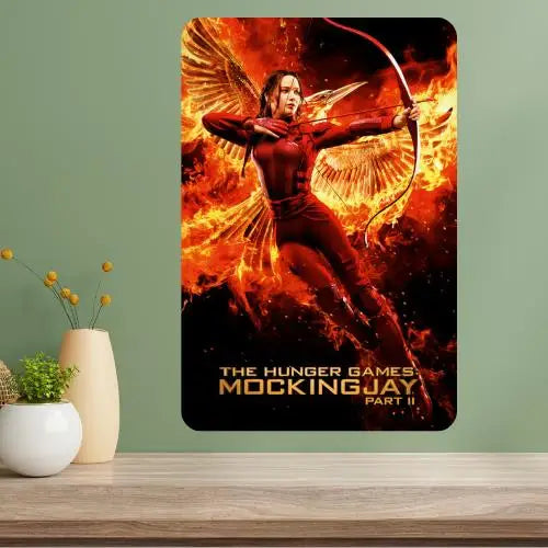 Hunger Games Classic Movie Metal Poster Sign | Wall Decor Movie Metal Sign Axl aluminum sign aluminum 40x30cm