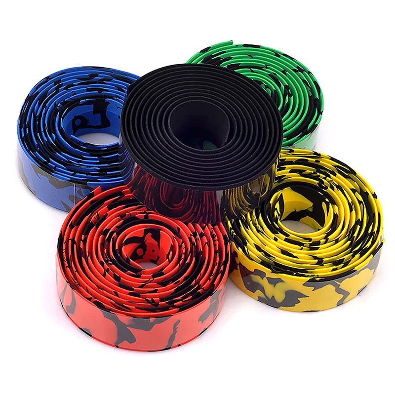 EVA Bicycle Handlebar Tape 2PCS – Reflective Wrap & Bar Plugs Handlebar Tape Axl