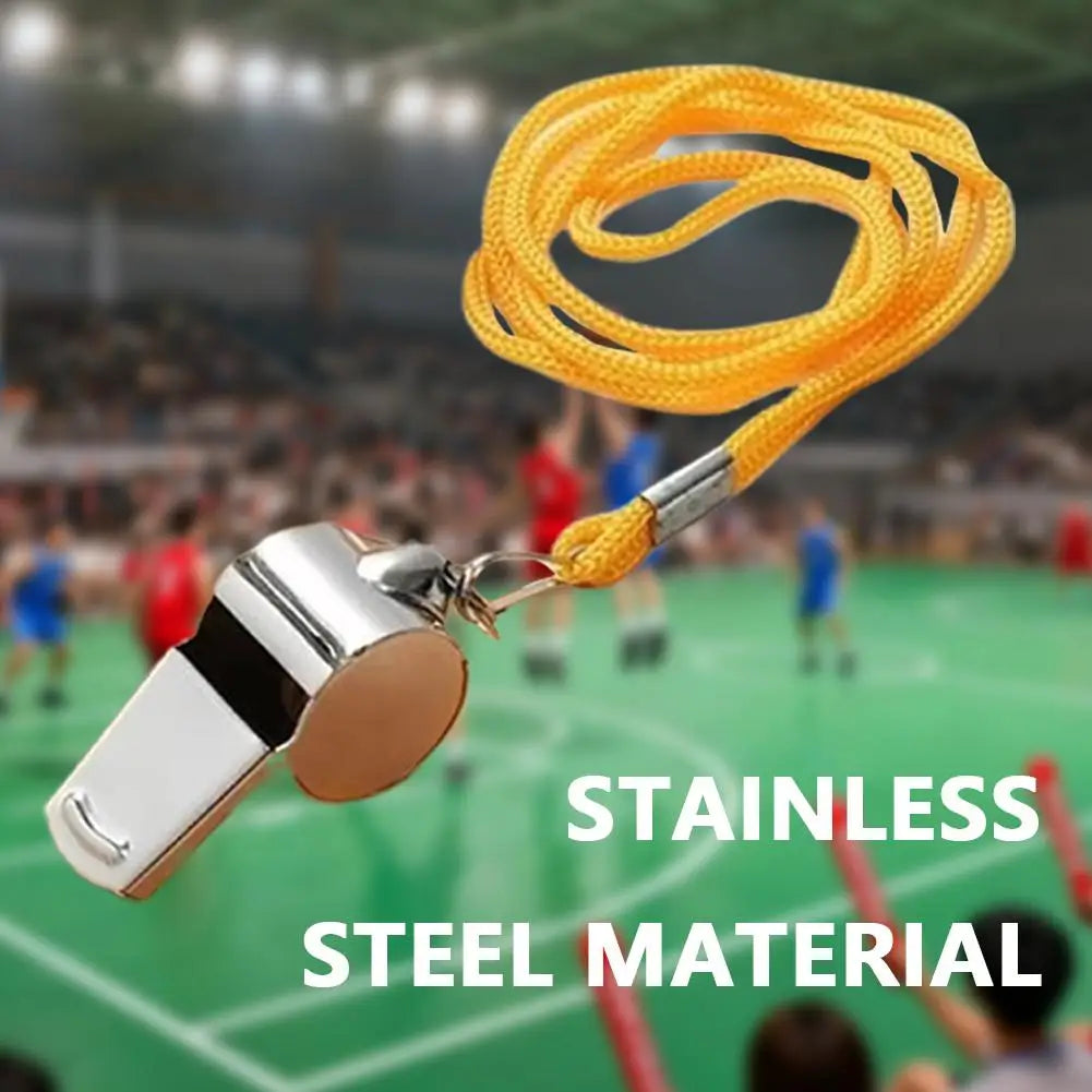 Stainless Steel Referee Whistle – Sports, PE & Coaching Referee Whistle Axl