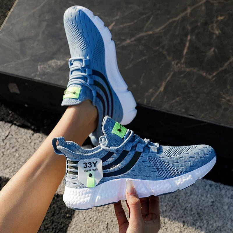 AZGB Lightweight Unisex Running Sneakers | Breathable Sport Shoes Running Sneakers Axl