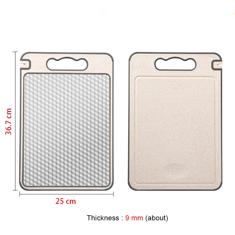 Dual-Sided Stainless Steel Cutting Board – Large Chopping Board Cutting Board Axl