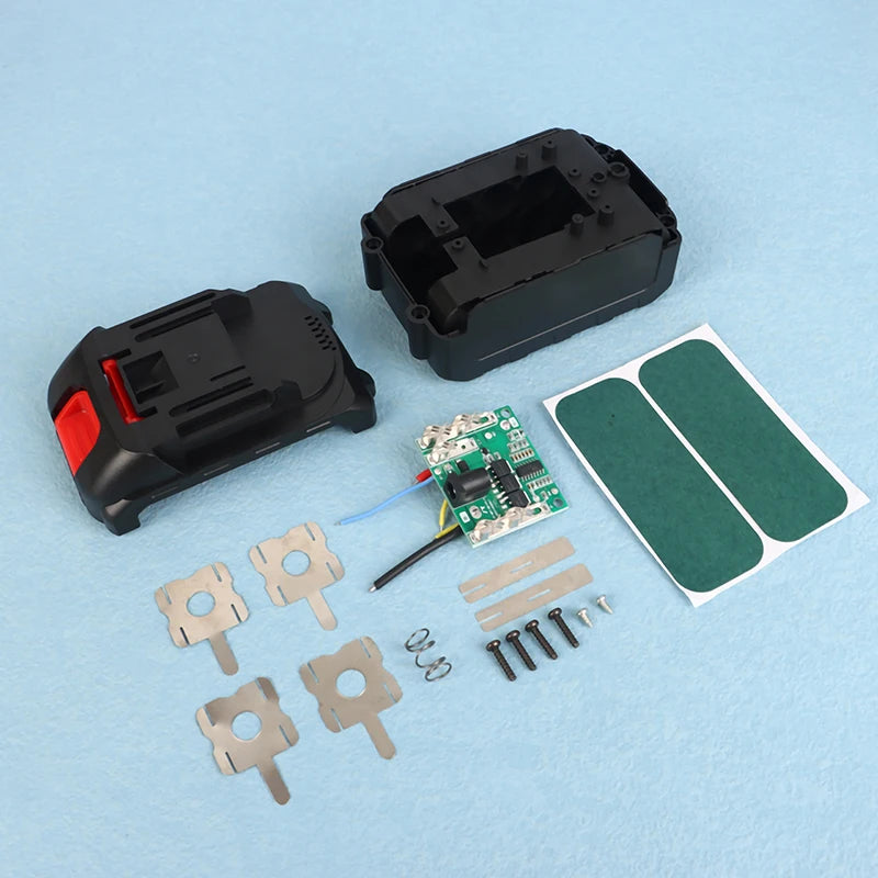 21V BMS Battery Case for 18650 Power Tools – Storage Box Battery Storage Case Axl