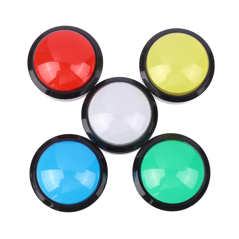 60mm LED Arcade Button with Microswitch – DIY Game Machine Arcade Button Axl