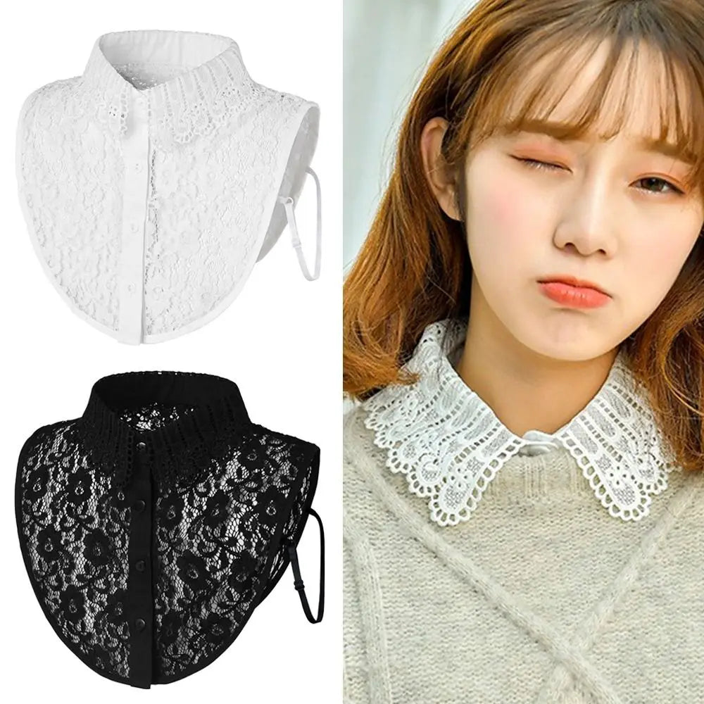 Detachable Lace False Collar – Women's Doll Collar Accessory Detachable Lace Collar Axl