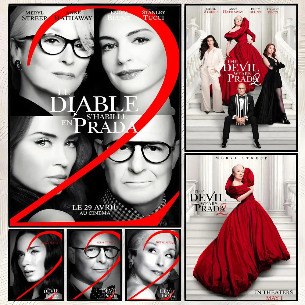 Devil Wears Prada HD PVC Self-Stick Wall Art Poster Wall Art Poster Axl