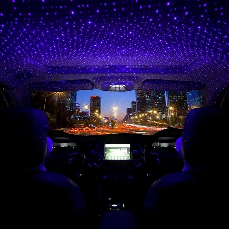 USB Mini LED Star Projector – Car & Room Galaxy Night Light LED Star Projector Axl