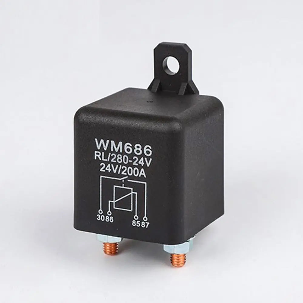 12V 24V High Current Car Relay 100A 200A Silver Alloy Power Switch Automotive Relay Switch Axl