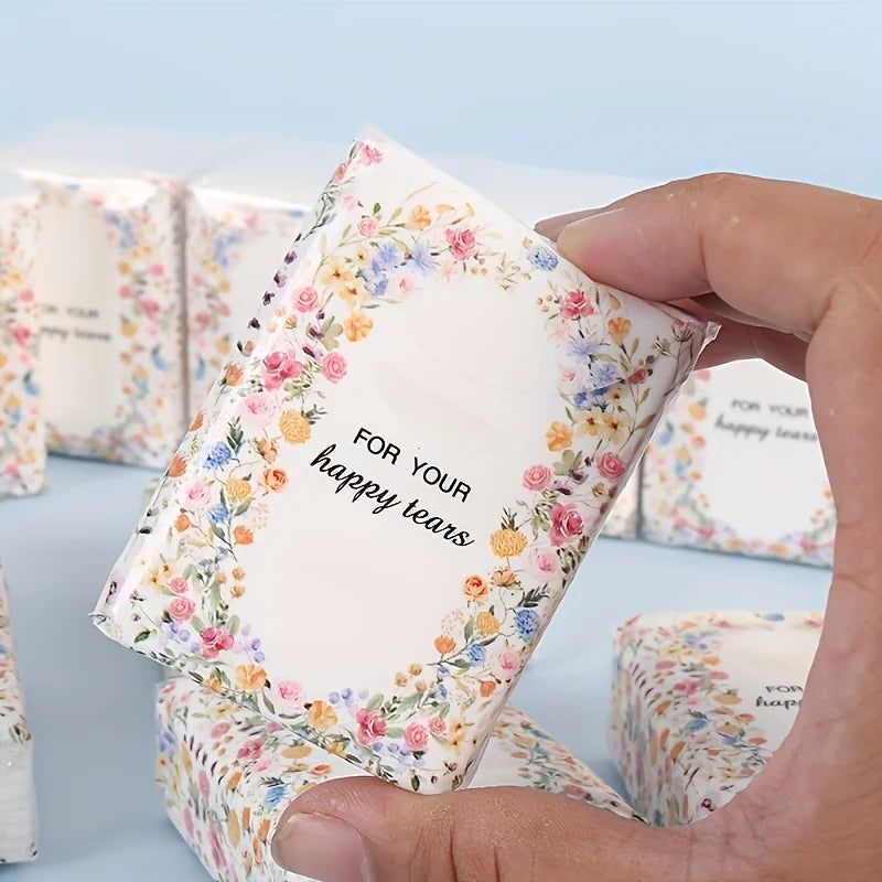 20-Pack Wedding Tissues – Bulk Soft Themed Favor Napkins Wedding Favor Tissues Axl