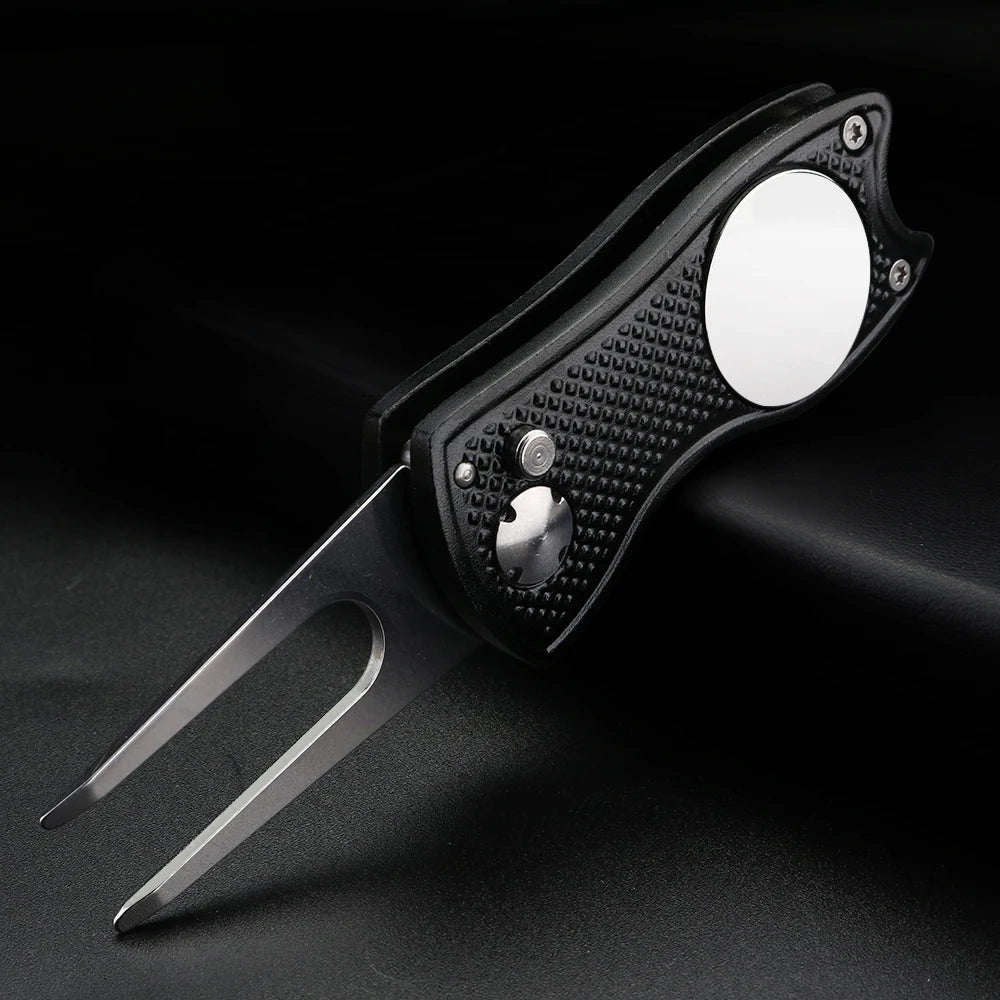 Golf Green Fork – Aluminum & 440C Stainless Steel Divot Tool Golf Divot Tool Axl A China Mainland