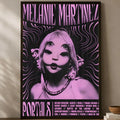 Melanie Martinez HD PVC Wall Poster – Self-Stick Waterproof Decor Wall Art Poster Axl White01 50X70cmNoframe