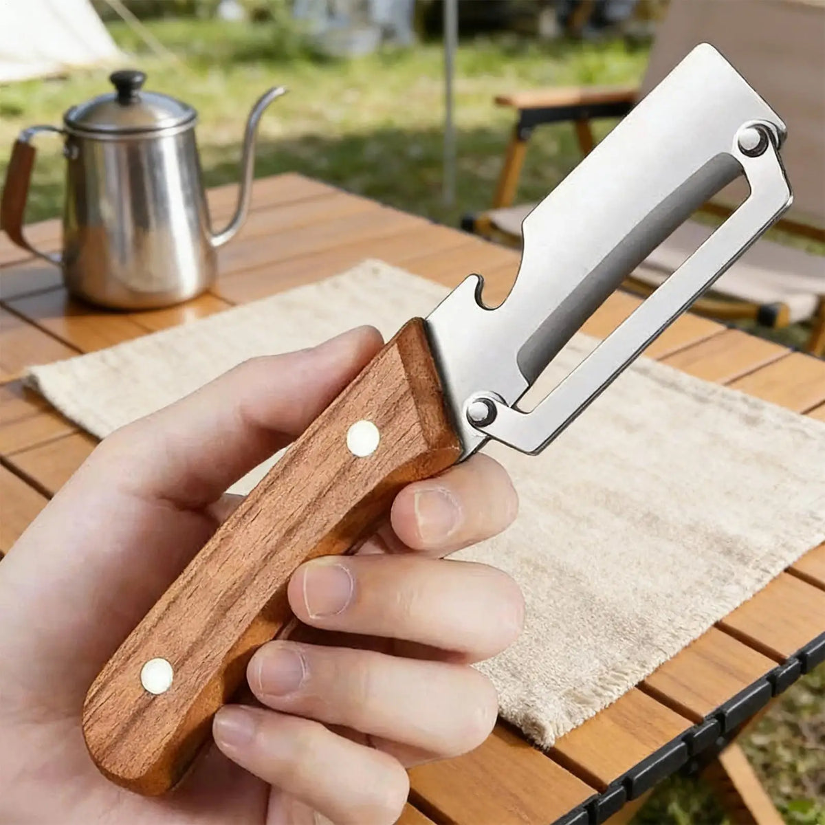 Stainless Steel Vegetable Peeler with Bottle Opener Vegetable Peeler Axl