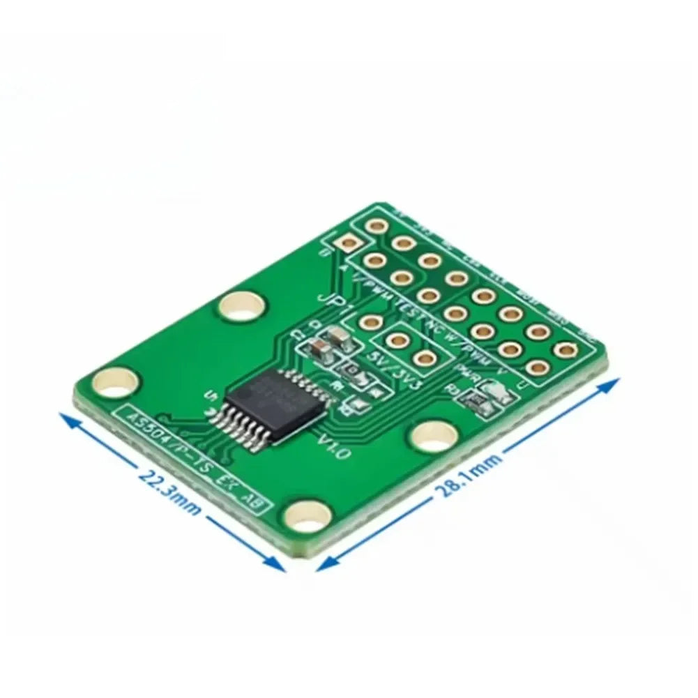 AS5047P Encoder Module 3.3V & 5V SPI Interface | Magnetic Sensor Magnetic Encoder Module Axl