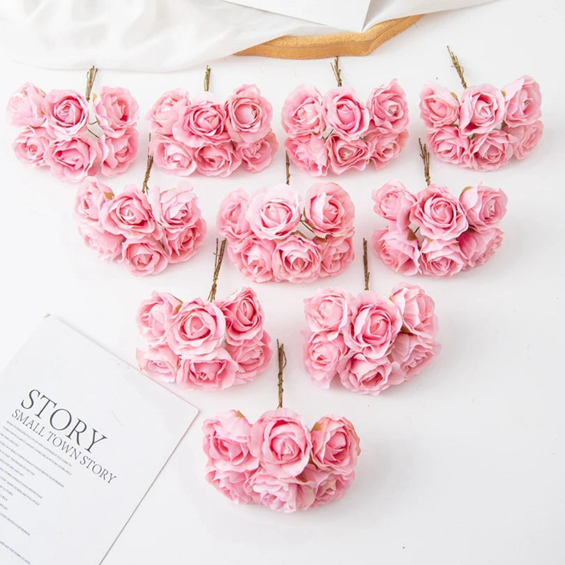 Silk Rose Artificial Flowers – Wedding, Wreath & Home Decor Artificial Silk Flowers Axl