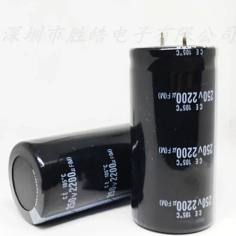 NioCen 250V 2200UF Electrolytic Capacitors 35x50mm | 2–20 PCS Electrolytic Capacitor Axl 2PCS