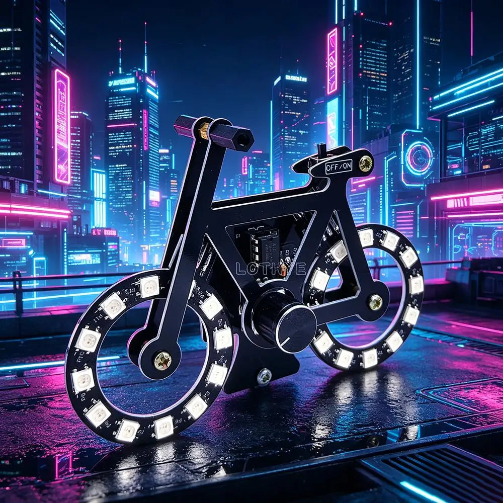 DIY LED Bicycle Soldering Kit – 7-Color RGB Flowing Light DIY Soldering Kit Axl Default Title