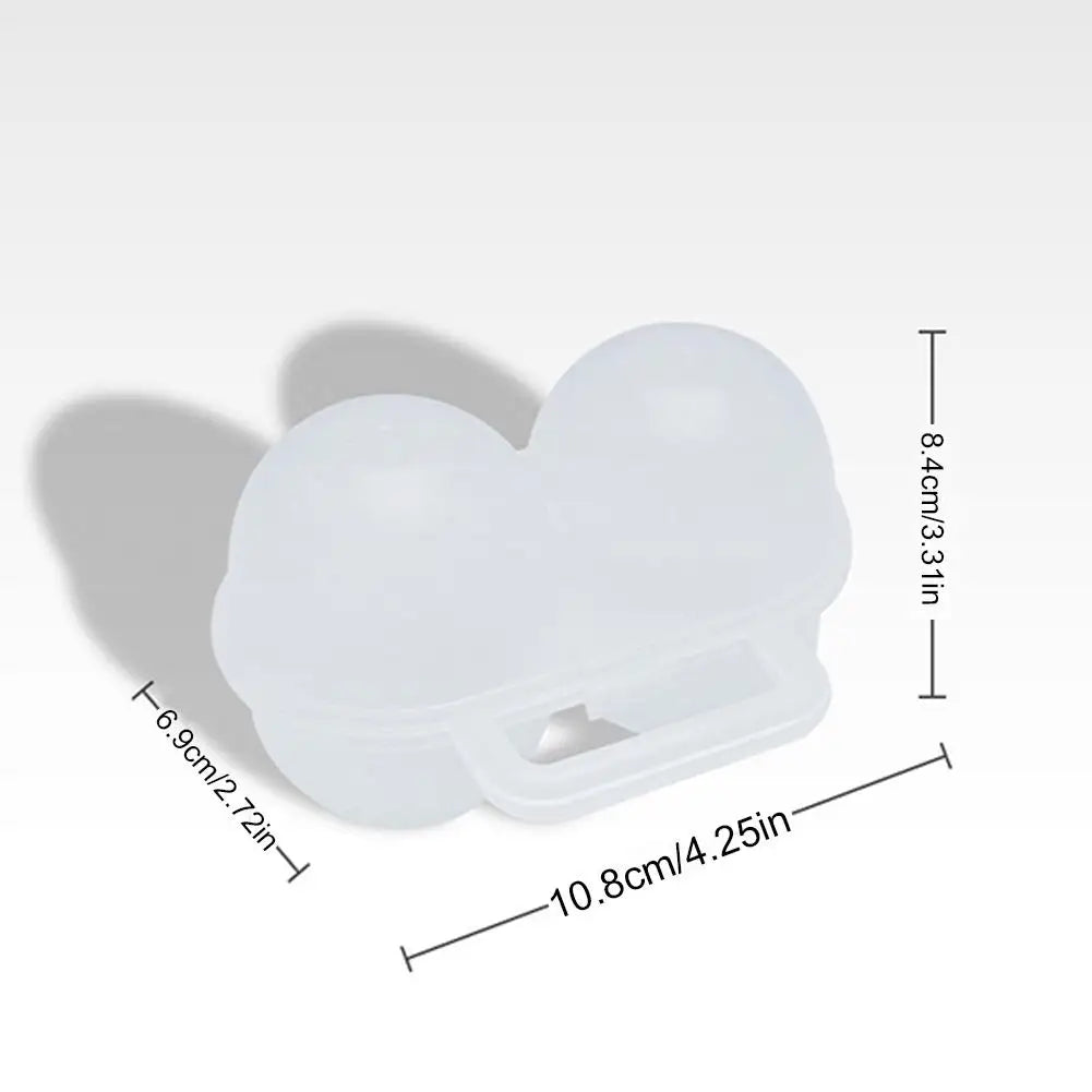 Portable Camping Egg Holder 2-Grid Storage Case – 1/2/3 Pack Egg Storage Case Axl