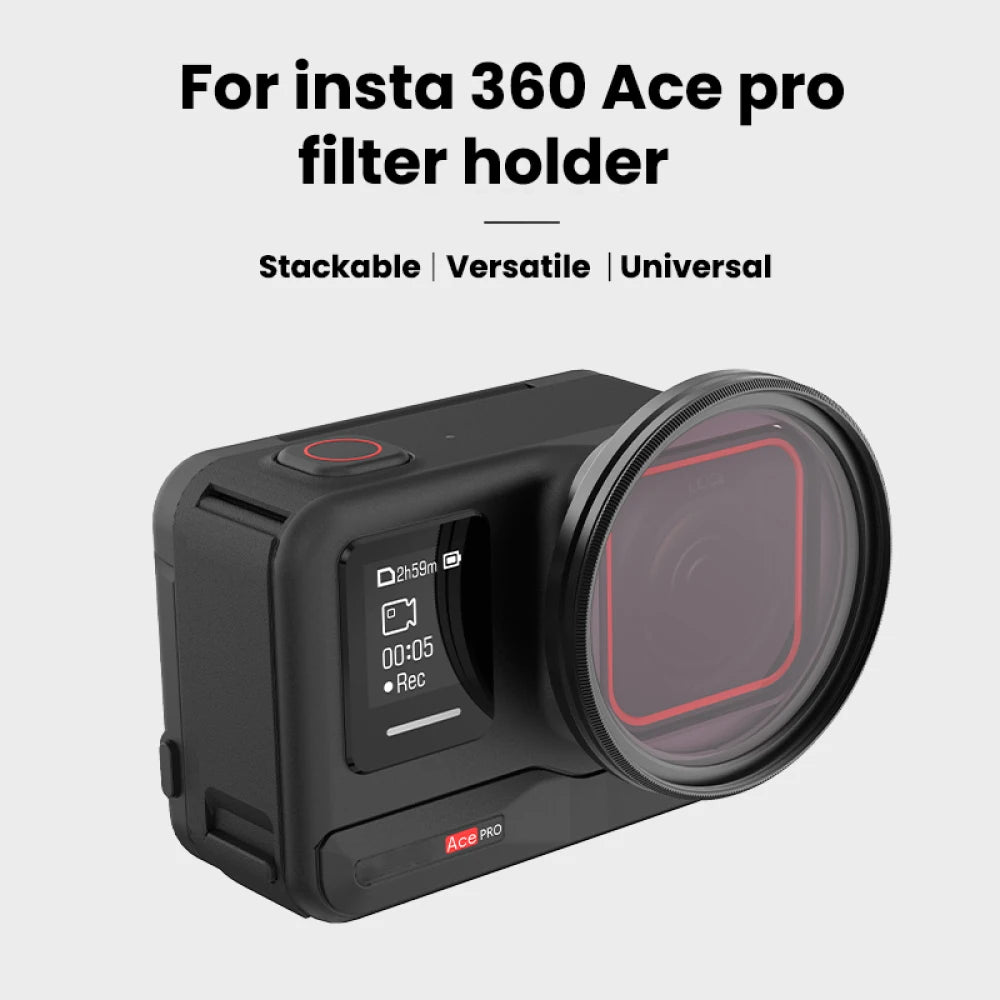 Insta360 Ace Pro Metal Filter Holder – 49mm Protective Frame Camera Filter Holder Axl Default Title