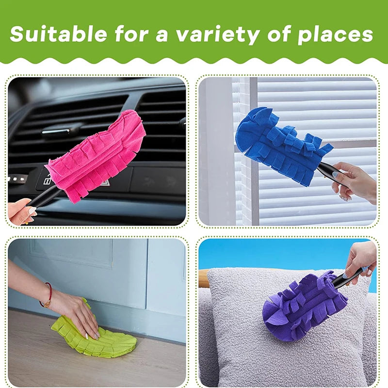 Reusable Microfiber Duster Refill Head – Dry & Wet Cleaning Duster Refill Head Axl
