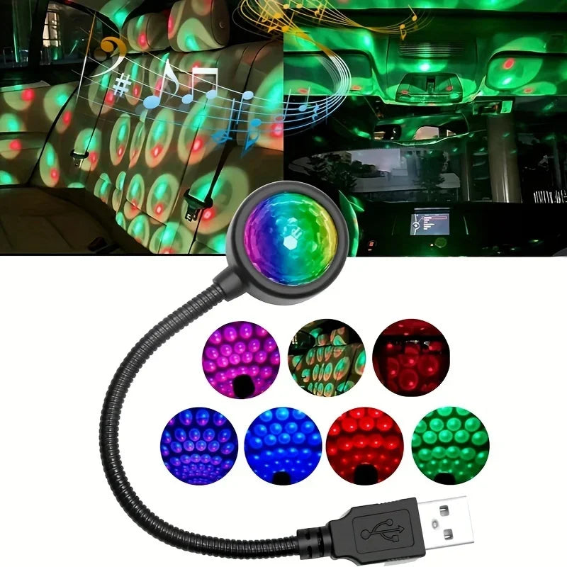 Magic Ball Car Ceiling Light – Portable Interior Atmosphere Lamp Car Interior Light Axl