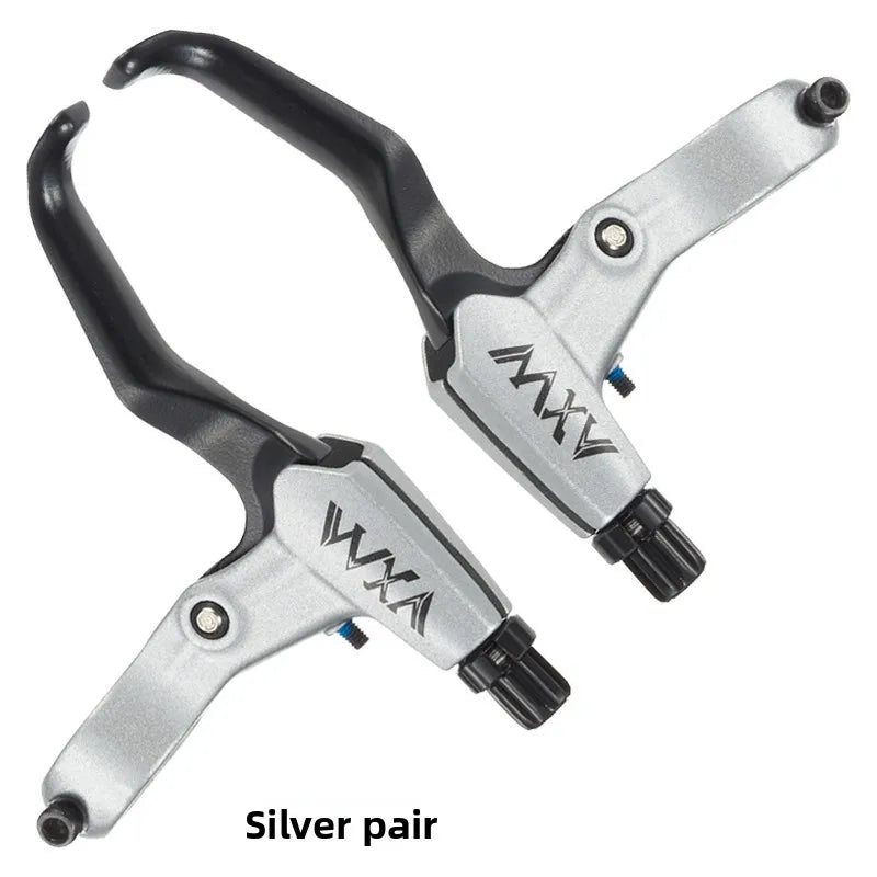 Universal Aluminum Alloy MTB Disc Brake Lever – Kids & Adult Bike Brake Lever Axl Silver