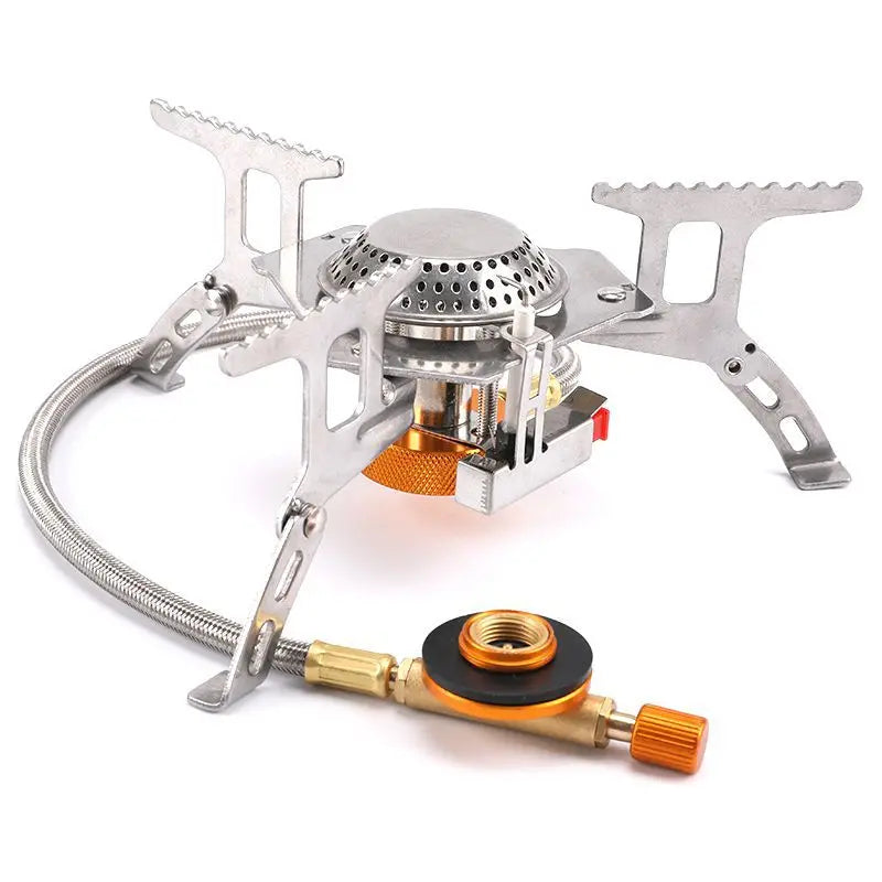 Portable Windproof Camping Gas Stove – High Pressure Burner Camping Gas Stove Axl