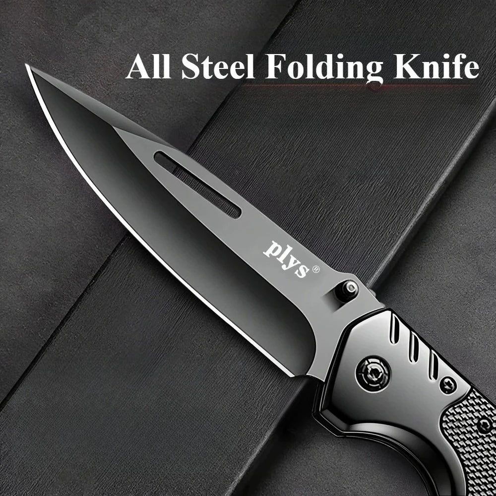 Kelshaw Heavy Duty Folding Pocket Knife – EDC Camping Survival Folding Pocket Knife Axl