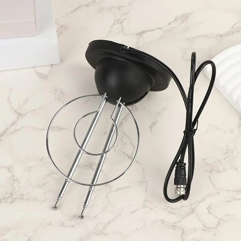 Indoor Loop Rabbit Antenna – VHF/UHF/HDTV Analog & Digital Indoor TV Antenna Axl