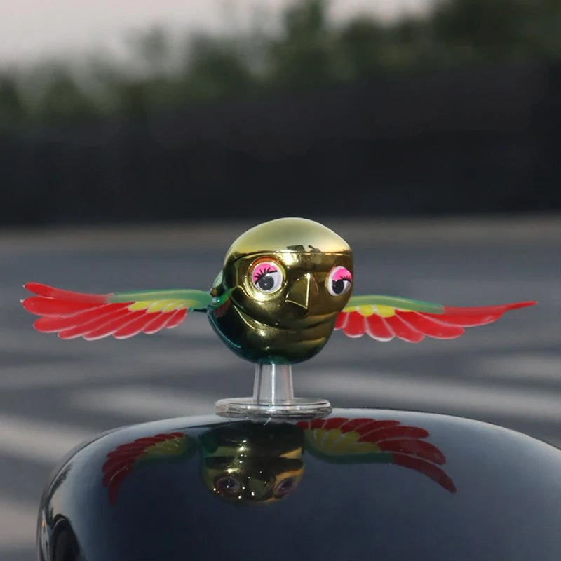 Wind-Powered Flying Bird Car Ornament – Waving Wings Decor Vehicle Ornament Axl