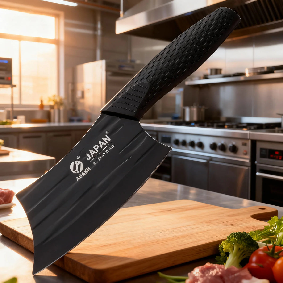 Professional Stainless Steel Chef's Knife – Multi-Purpose Kitchen Blade Chef's Kitchen Knife Axl