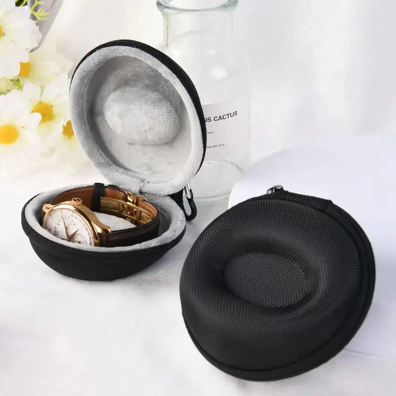 Shockproof Single Watch Travel Case – Portable EVA Storage Box Watch Travel Case Axl