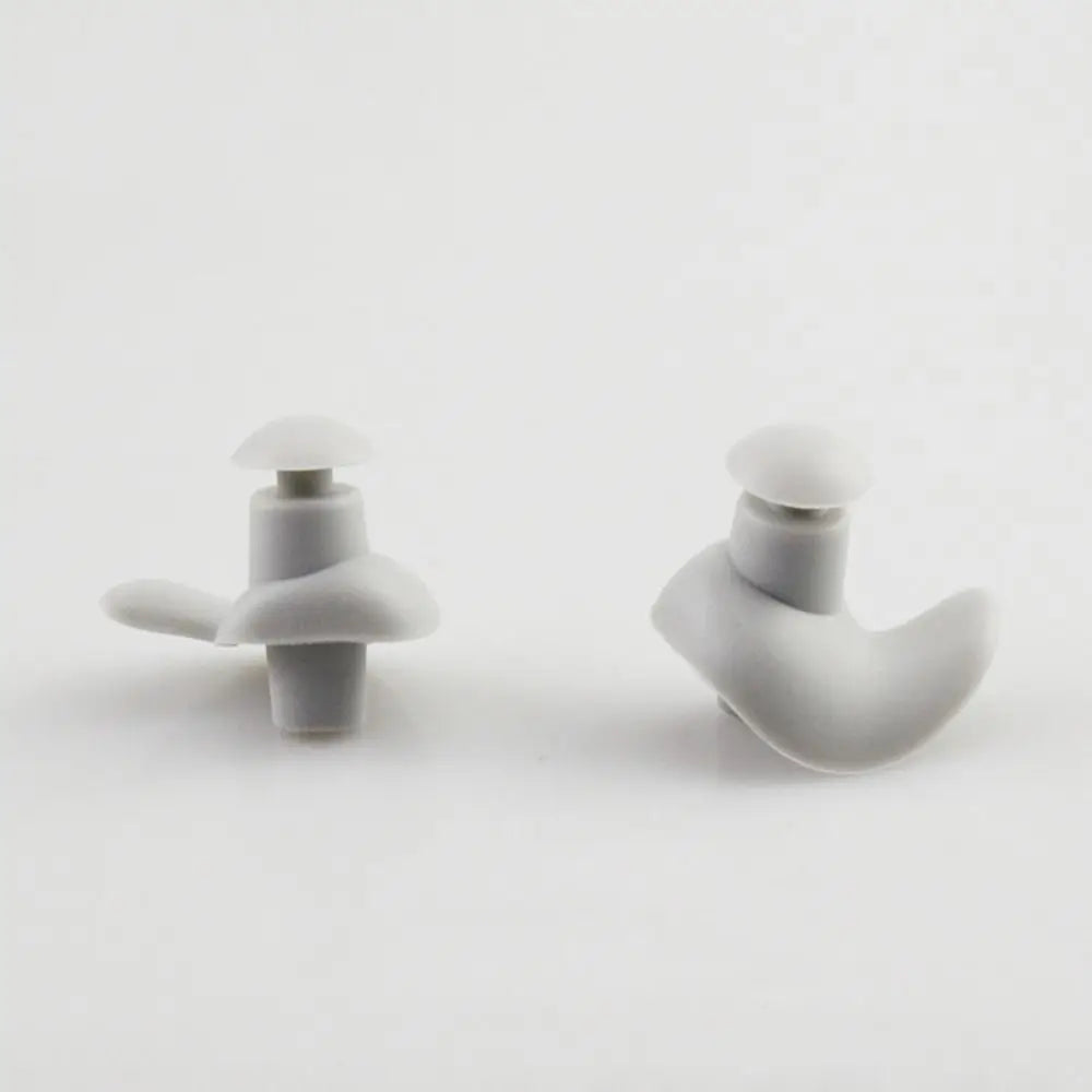 Silicone Swimming Earplugs – Waterproof Ear Plugs with Storage Box Swimming Earplugs Axl grey-without case