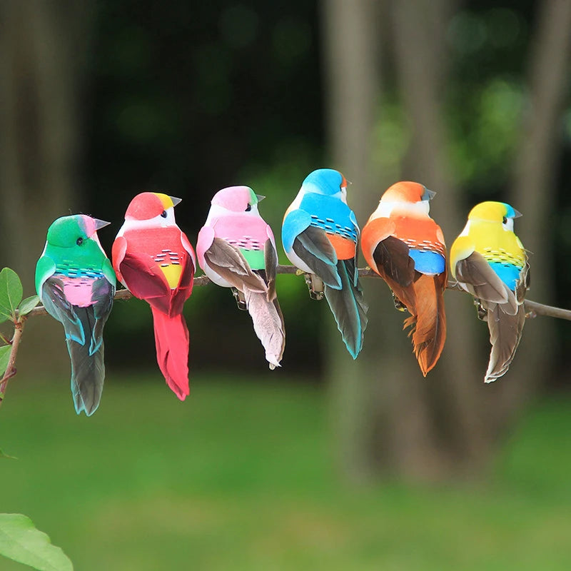 Realistic Artificial Bird Figurine – Home & Garden Decor Bird Figurine Decor Axl
