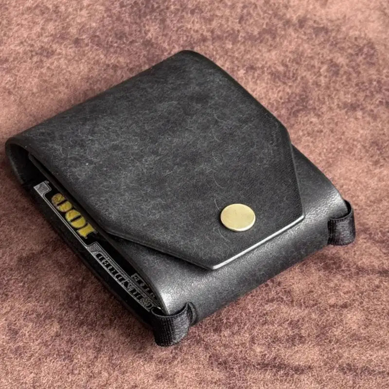 PU Leather Cash Holder Wallet – Money Clip & Bill Organizer Money Clip Wallet Axl