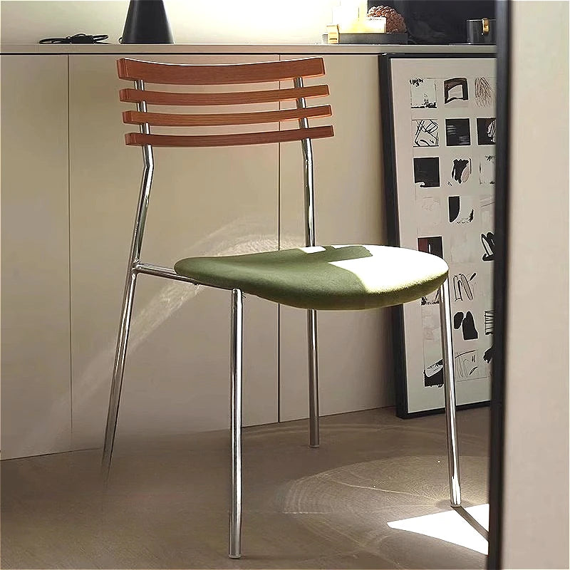 Retro Nordic Dining Chair – Cushioned Minimalist Kitchen Chair Dining Chair Axl