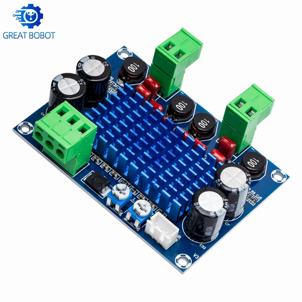 TPA3116D2 HIFI Amplifier Board 2×120W XH-M572 DIY Kit Power Amplifier Board Axl