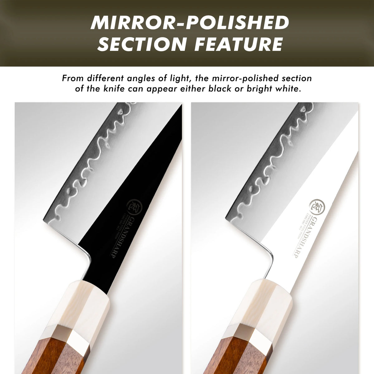 Grandsharp DIY Blade Blank – PM204 3-Layer Composite Steel Knife DIY Knife Blade Blank Axl