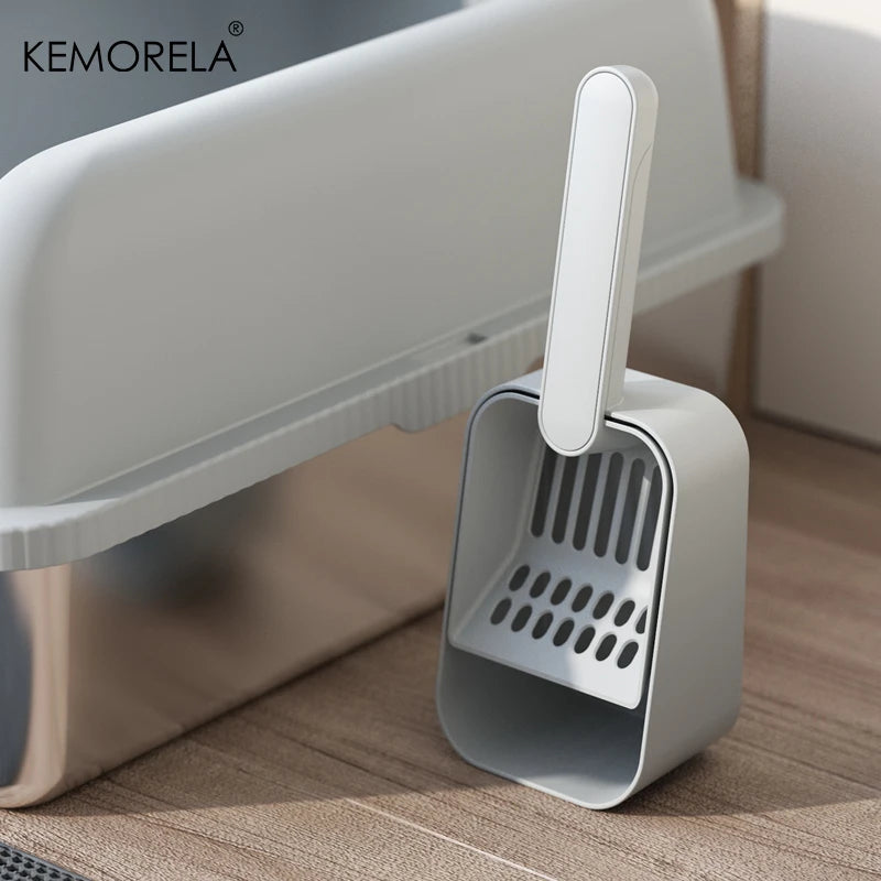 KEMORELA Self-Cleaning Cat Litter Scoop & Kitty Shovel Cat Litter Scoop Axl