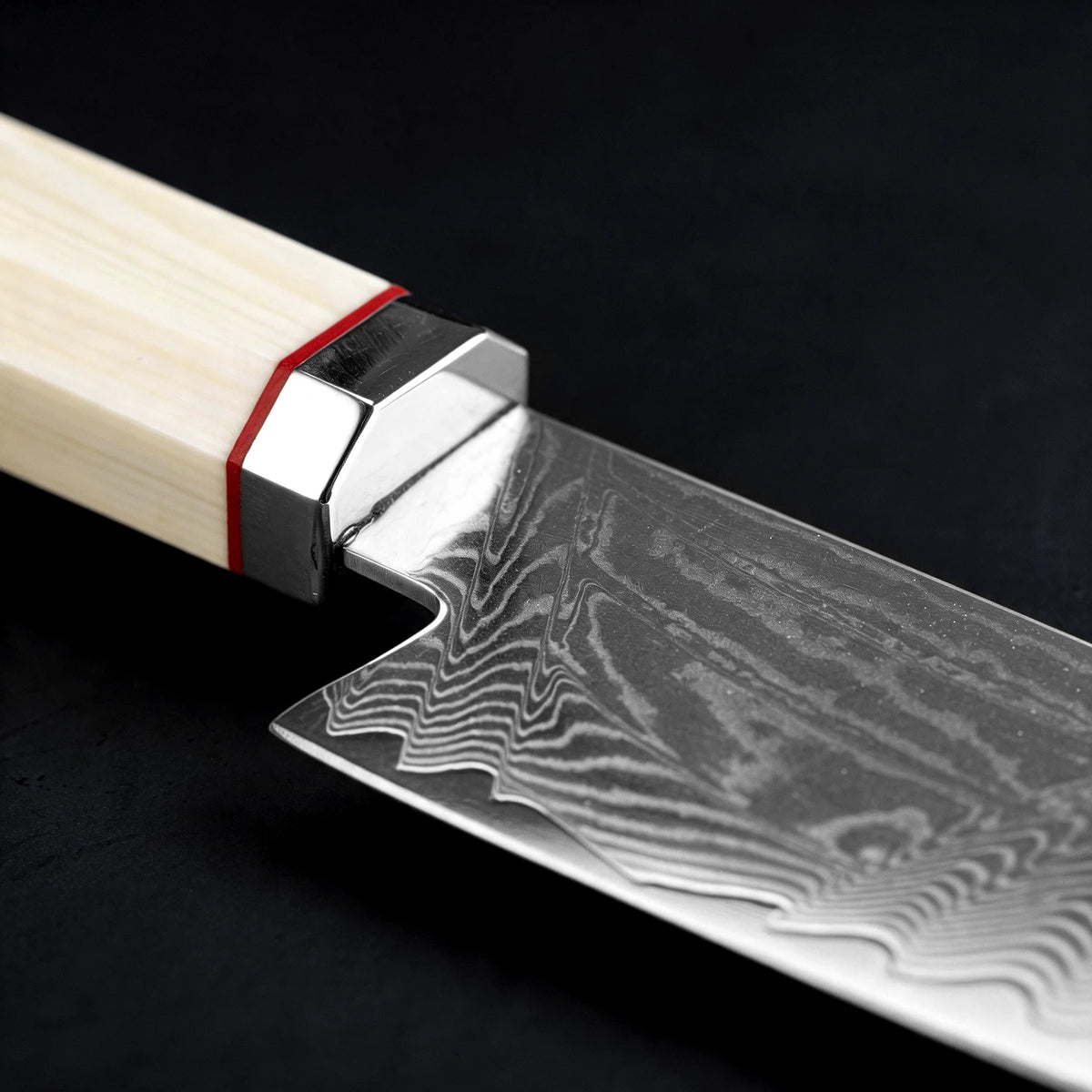 XITUO Damascus VG10 Sashimi Knife – 6" Octagonal Handle Japanese Chef Knife Axl